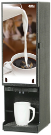 Milk & cream dispenser
