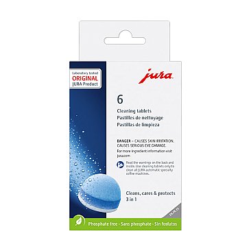 Jura Espresso Machine Cleaning Tablets (6 Pack)